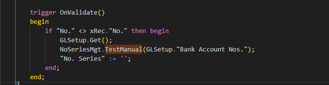 Dynamics NAV NoSeriesManagement migration