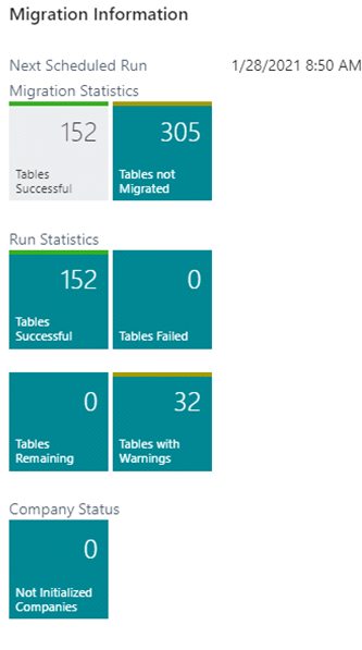 Migration Information