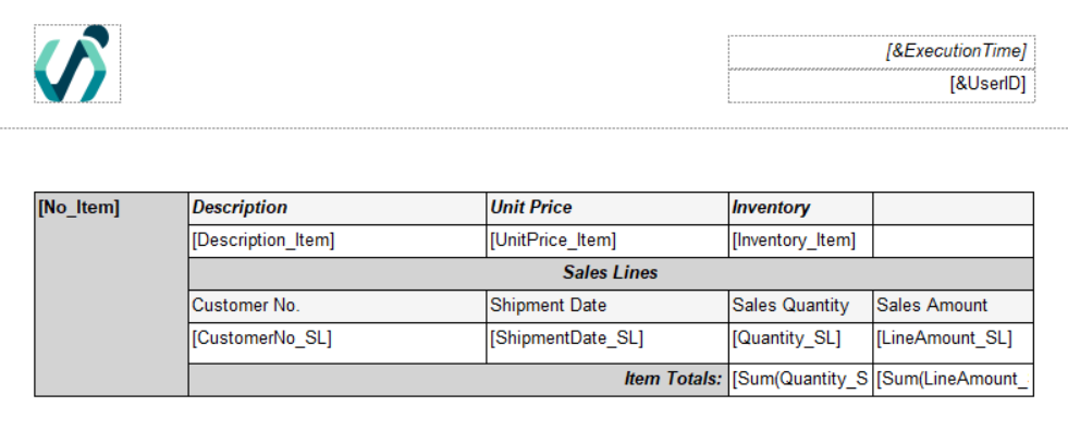 Business Central Report Layouts
