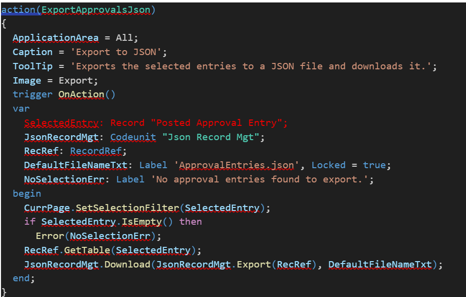 JSON Data